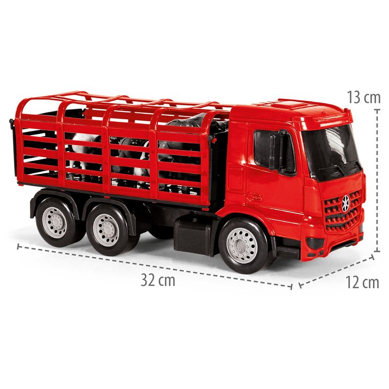 Caminhão de Brinquedo Superfrota Quadritrem Boiadeiro - Poliplac