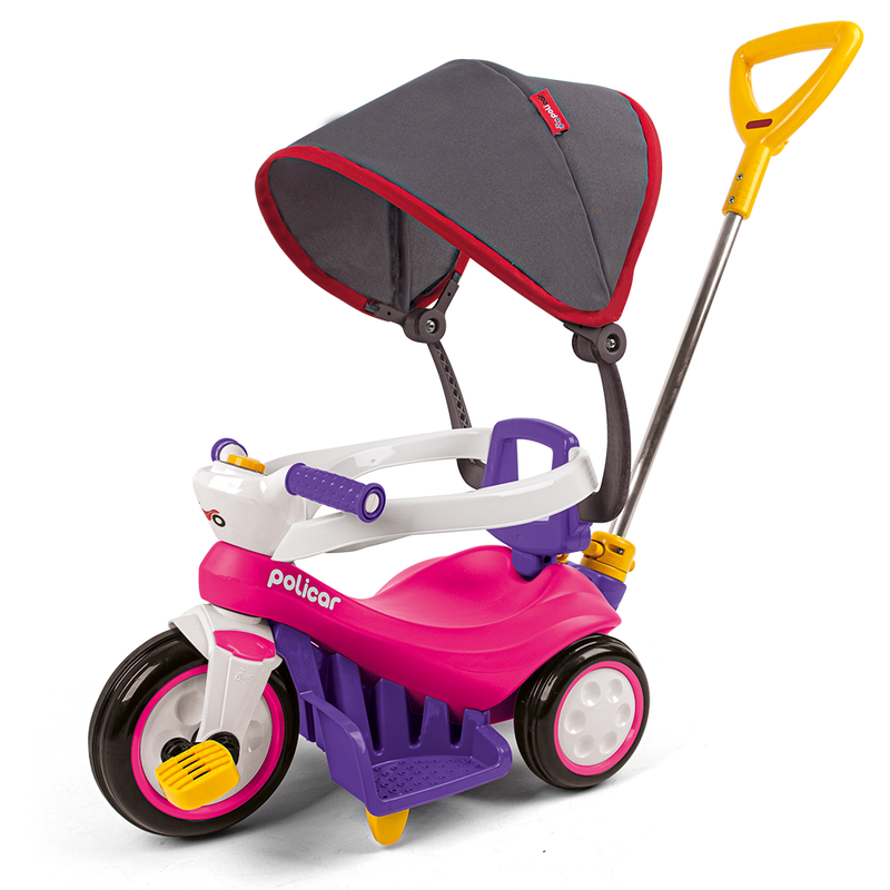 Triciclo Infantil Carrinho Motoca Passeio C/ Empurrador Bebê