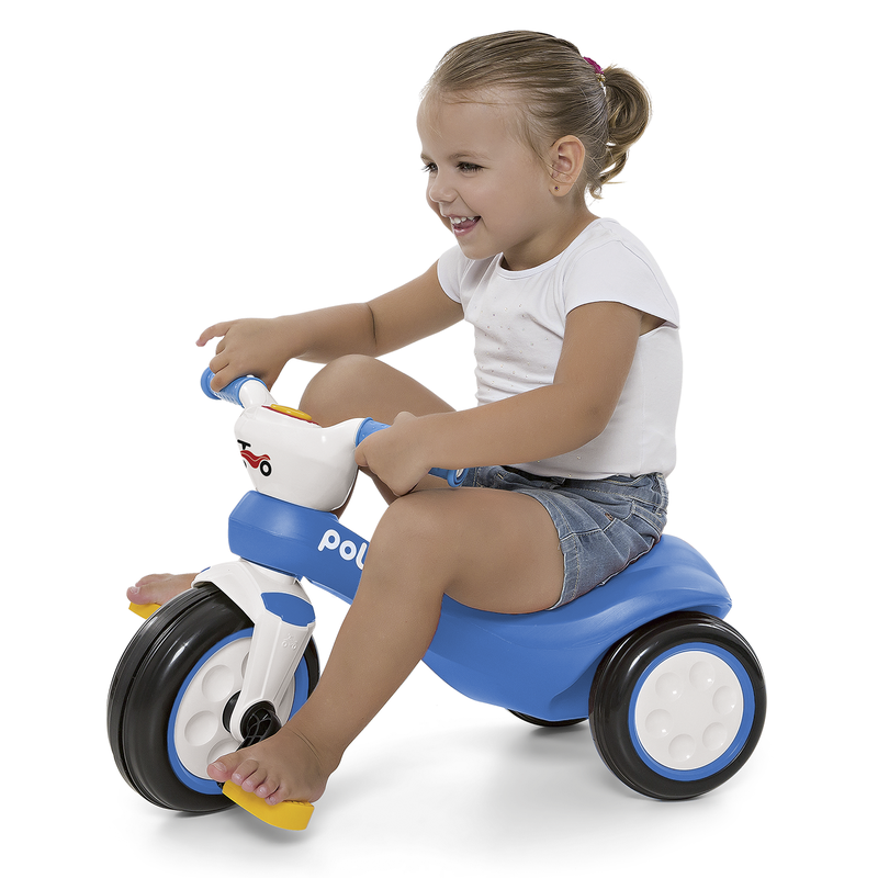 policiclo pedal azul hum